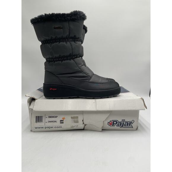Pajar SNOWCAP Women's New Boot Charcoal EU 39 NIB - Picture 10 of 10